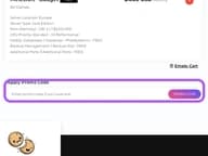 Gameteam coupon code field at checkout
