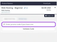 Hudson Valley Host coupon code field at checkout