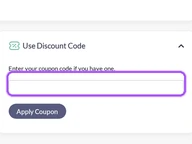 Plumrocket coupon code field at checkout