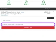 Shinjiru coupon code field at checkout
