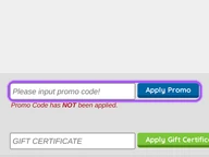 Superb Internet coupon code field at checkout