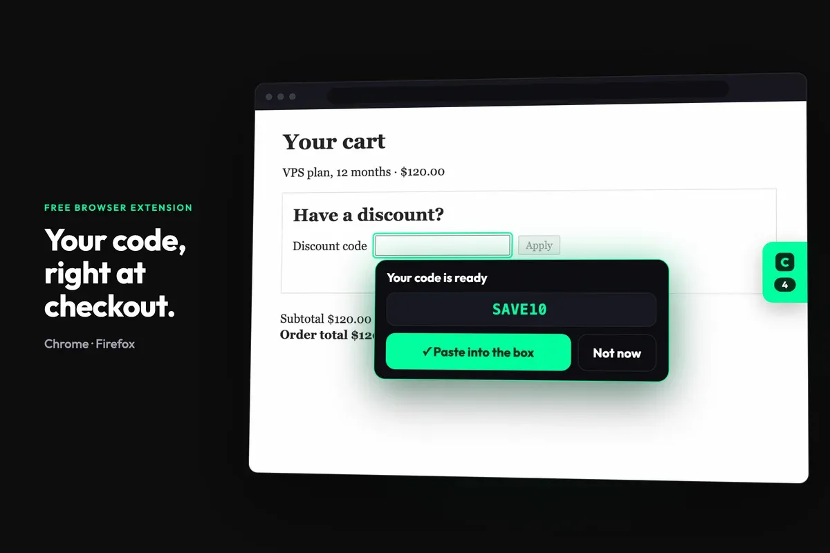 CouponSwift's Free Coupon Extension Is Live on Chrome and Firefox