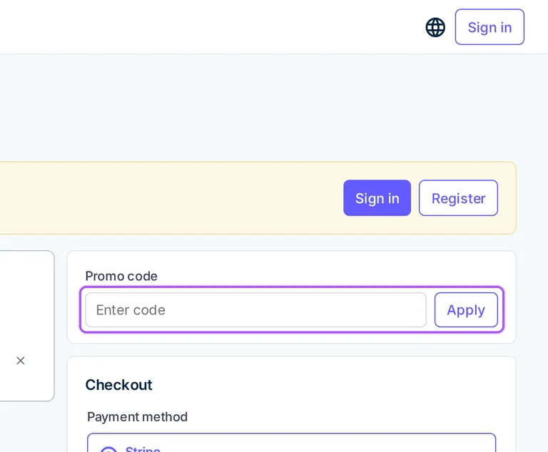 A-Parser promo code checkout Where to enter a A-Parser promo code on the A-Parser checkout page