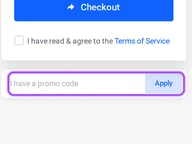 CrocWeb coupon code field at checkout