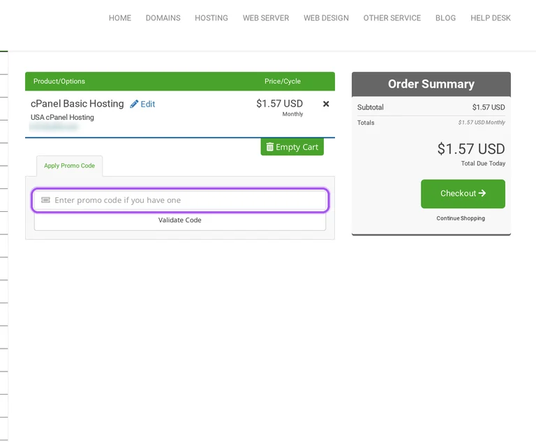 Cyber Developer BD promo code checkout Where to enter a Cyber Developer BD promo code on the Cyber Developer BD checkout page