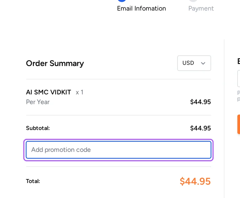 Drmare promo code checkout Where to enter a Drmare promo code on the Drmare checkout page