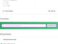MyForexVPS coupon code field at checkout