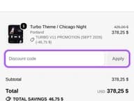 Out of the Sandbox coupon code field at checkout