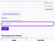 SEOPress coupon code field at checkout
