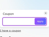 Updf coupon code field at checkout