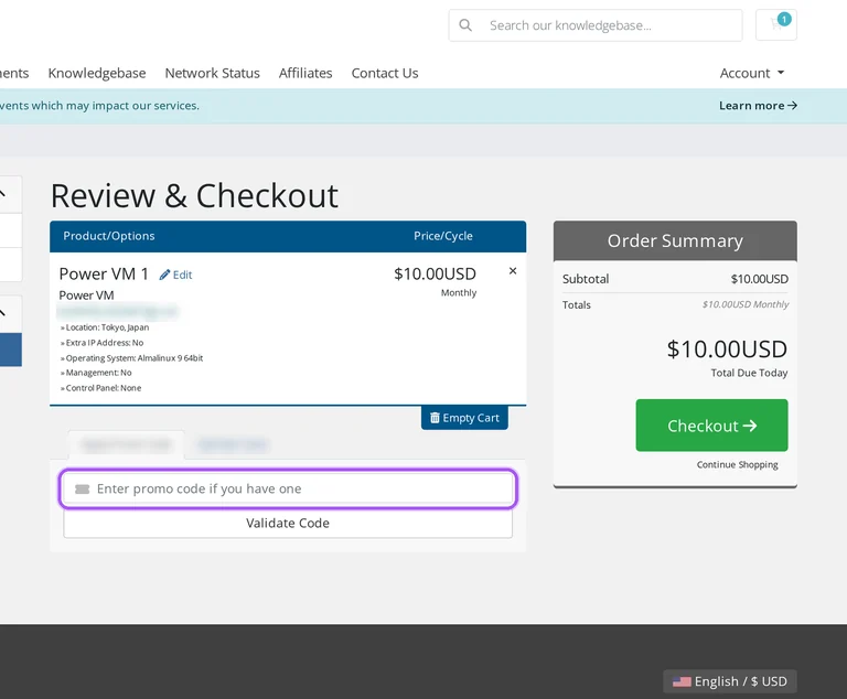 Virpus promo code checkout Where to enter a Virpus promo code on the Virpus checkout page