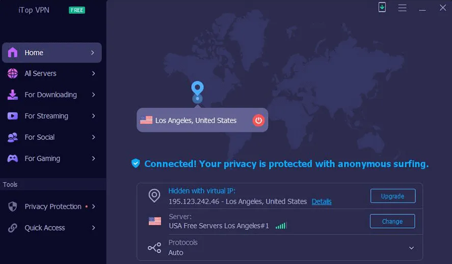 iTop VPN Coupon